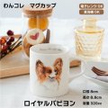 わんコレ　マグカップ　【Ｇ１２】ロイヤル パピヨン