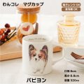 わんコレ　マグカップ　【Ｓ１０】パピヨン