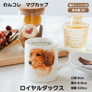 画像: わんコレ　マグカップ　【Ｇ４】ロイヤル ダックス