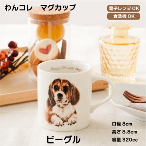 画像: わんコレ　マグカップ　【Ｓ１９】ビーグル