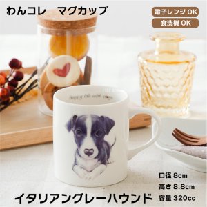 画像: わんコレ マグカップ 【S43】イタリアングレーハウンド